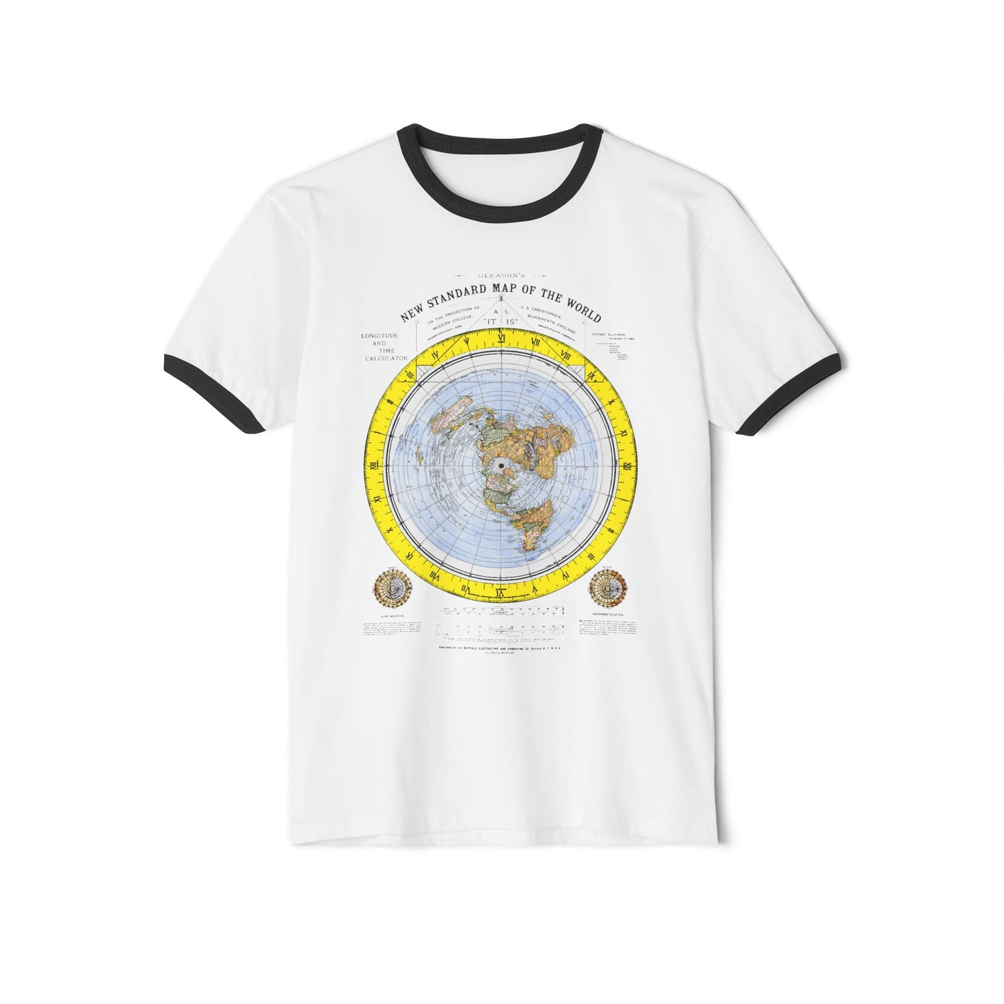 T-Shirt | Gleason's Map