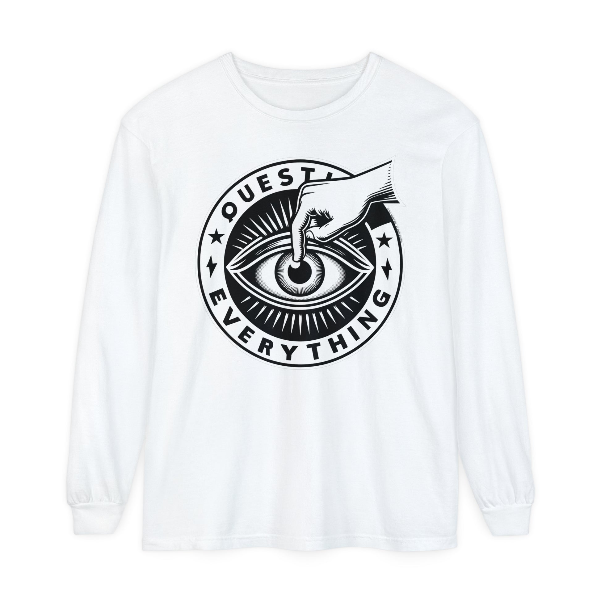 Longsleeve | Question Everything | White