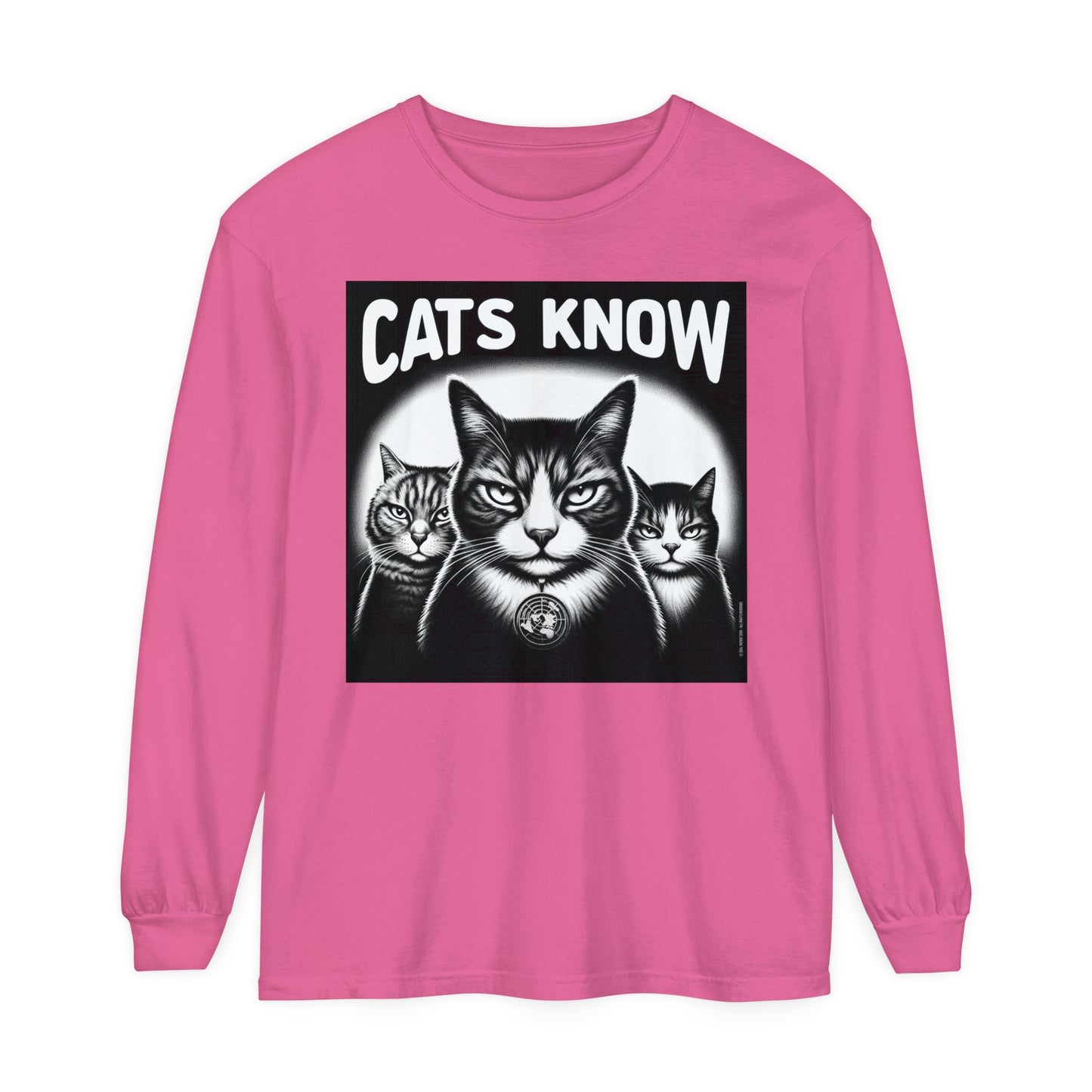 Longsleeve | Cats Know | Crunchberry