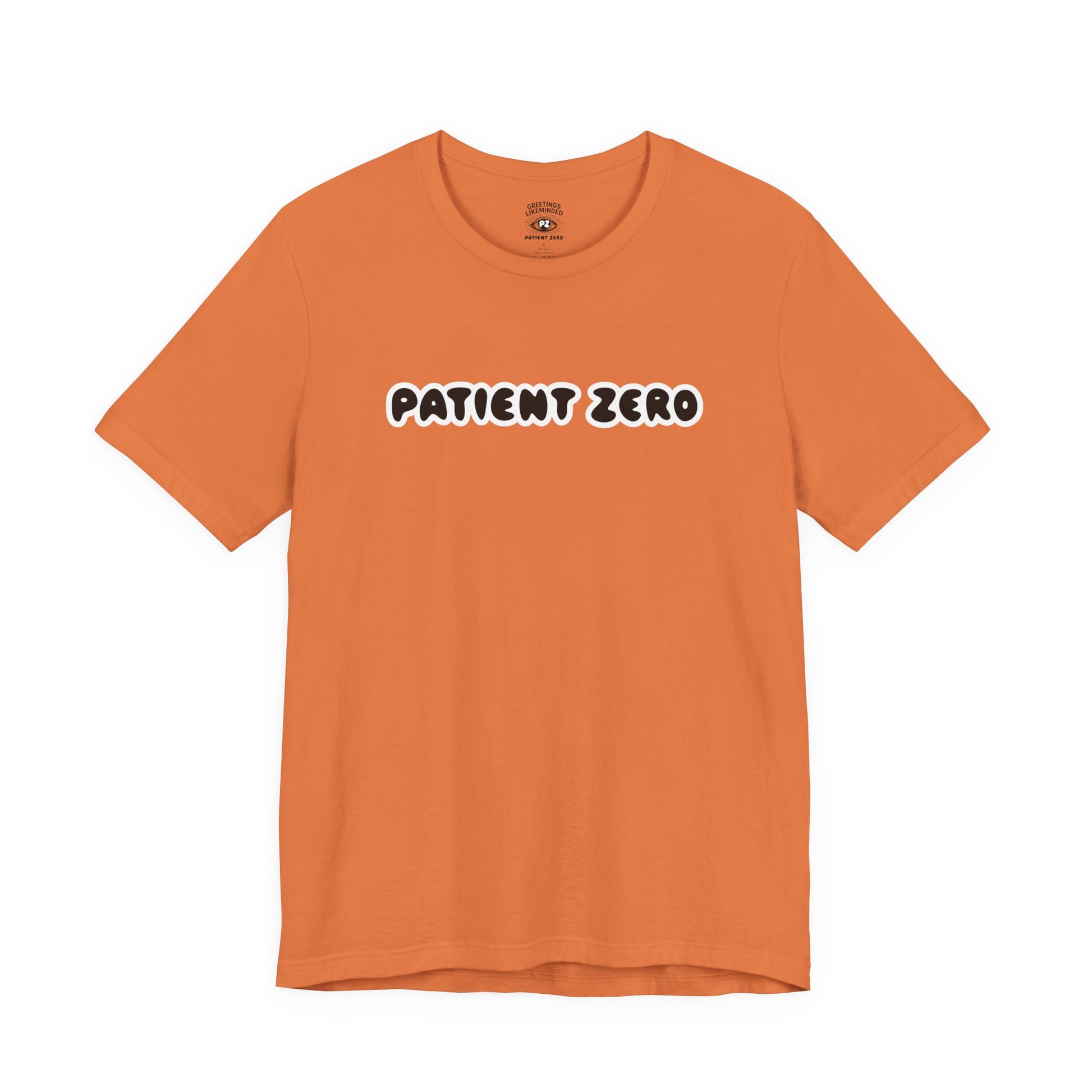 T-Shirt | Patient Zero | Burnt Orange