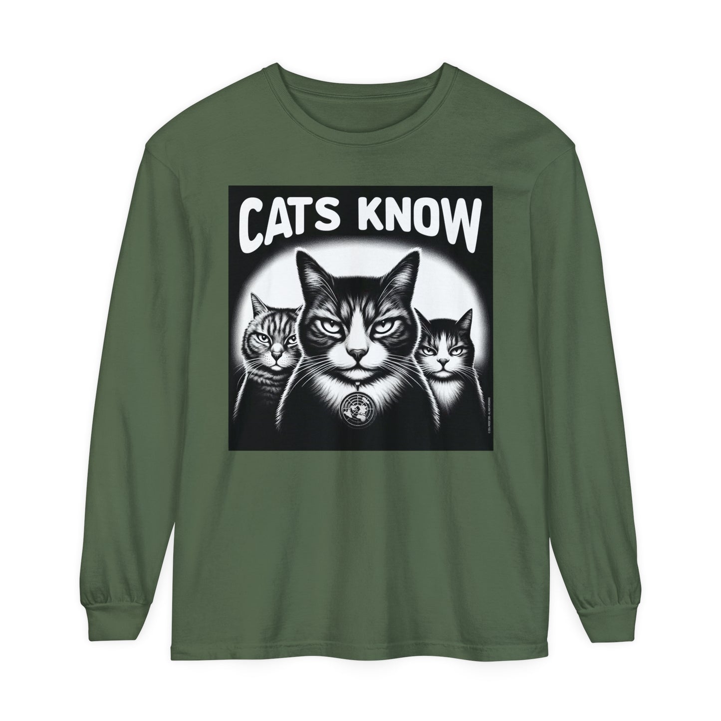 Longsleeve | Cats Know | Hemp