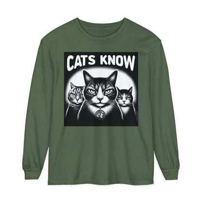 Longsleeve | Cats Know | Hemp