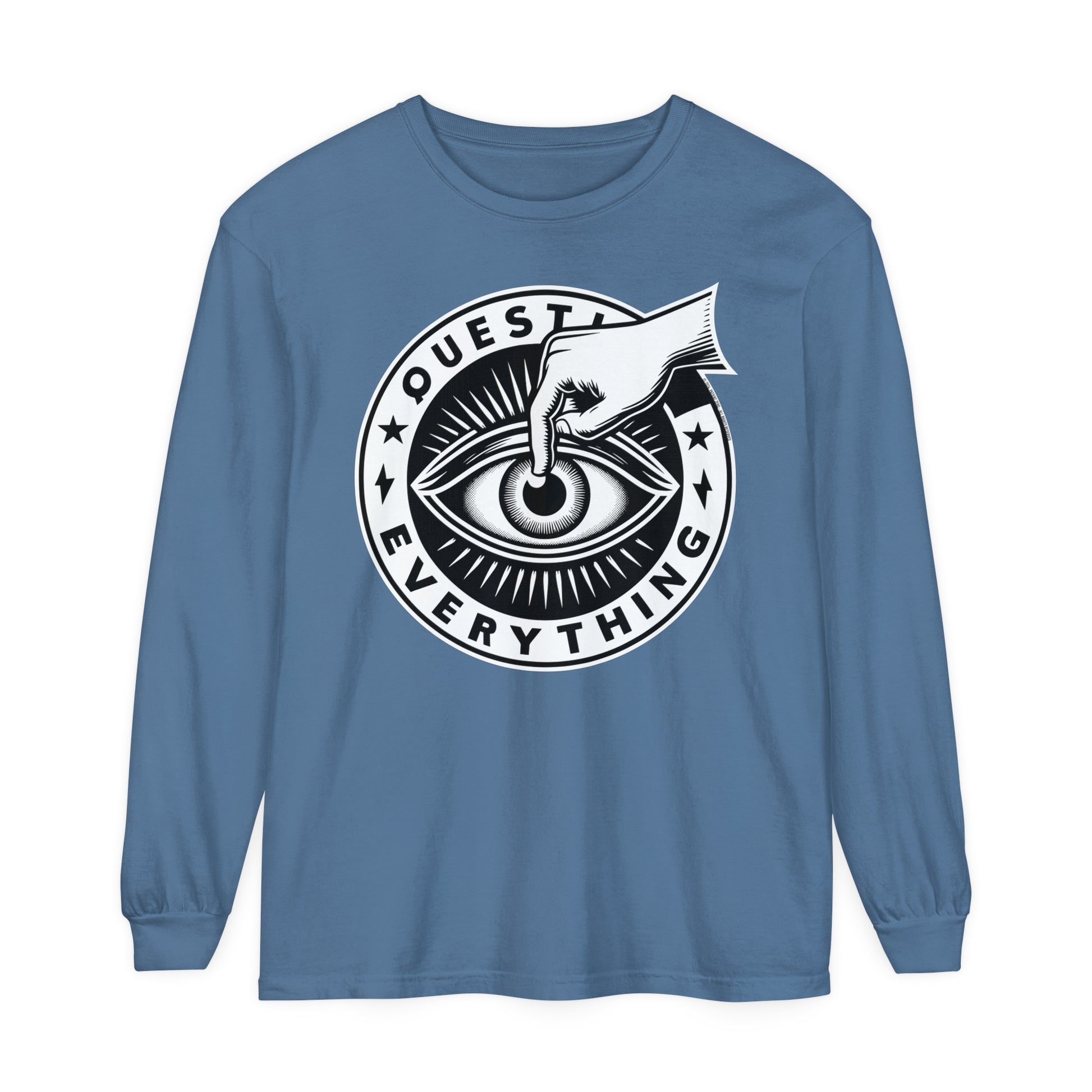 Longsleeve | Question Everything | Blue Jean