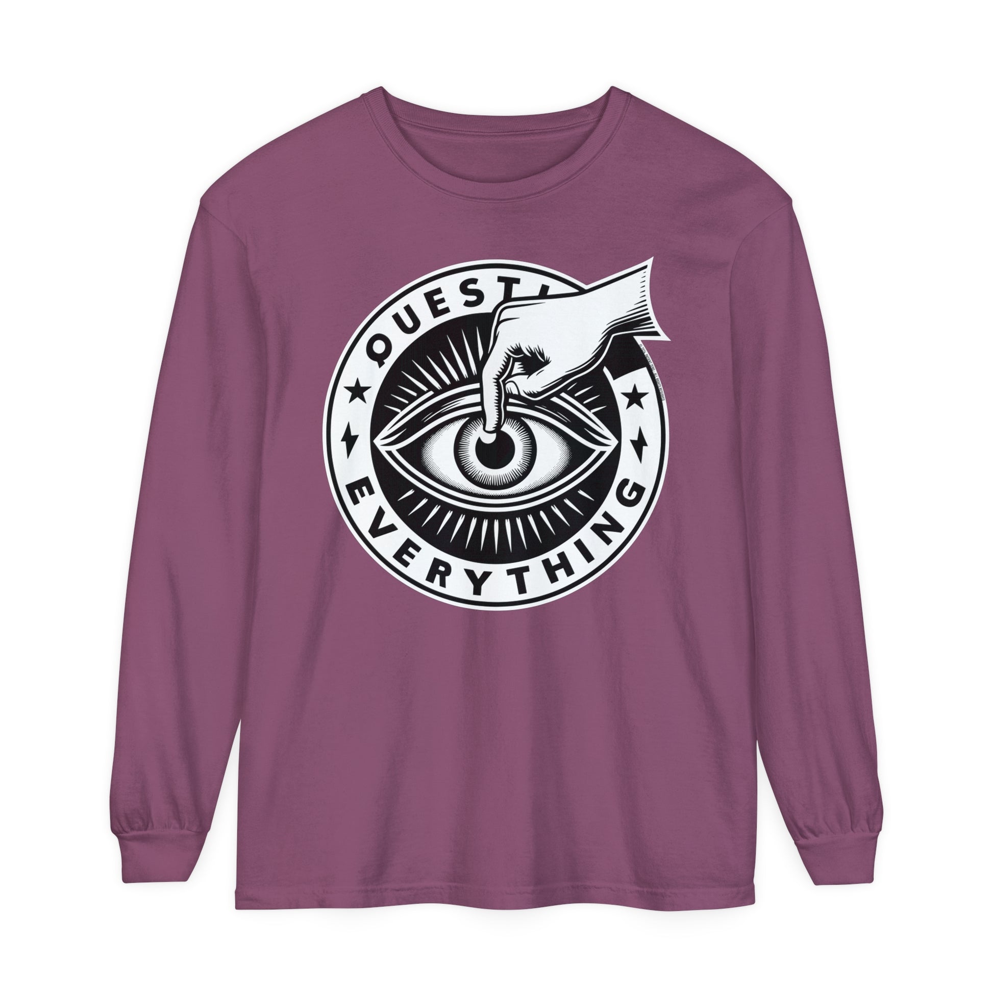 Longsleeve | Question Everything | Berry