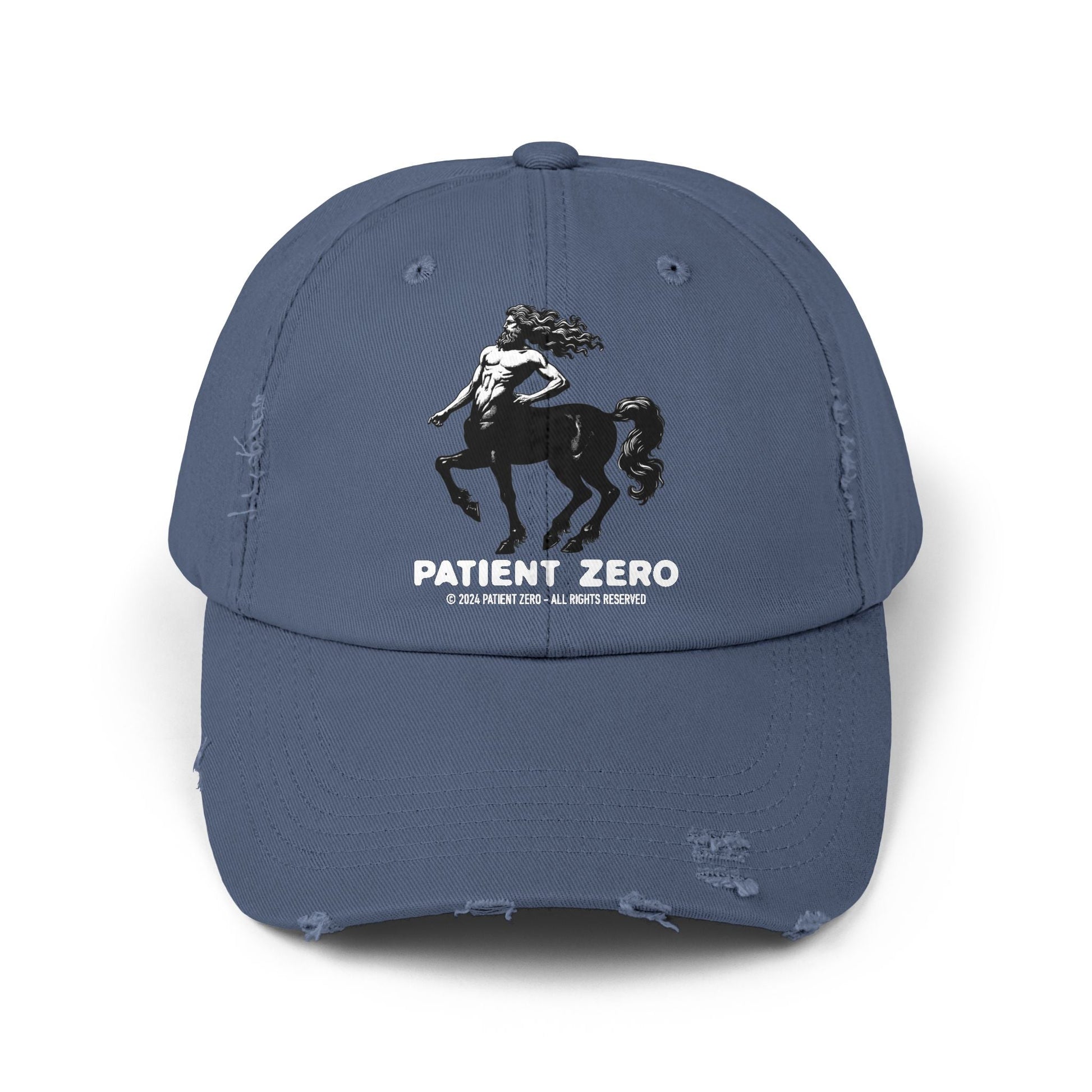 Cap Distressed | Centaur | Scotland Blue One size