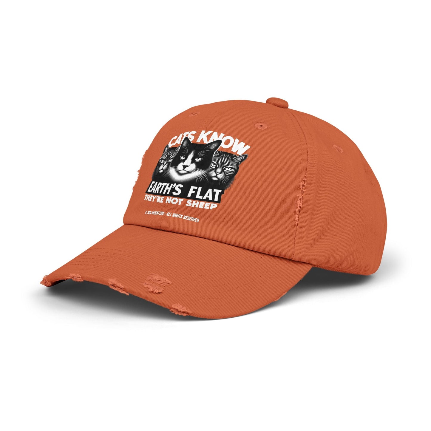 Cap Distressed | Cats Know |