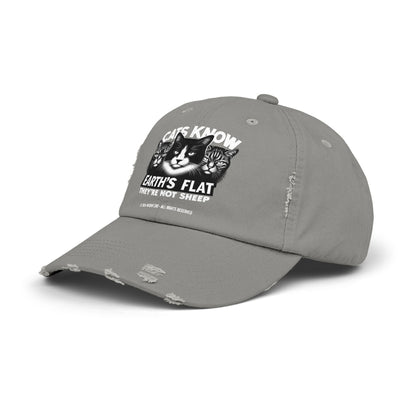 Cap Distressed | Cats Know |