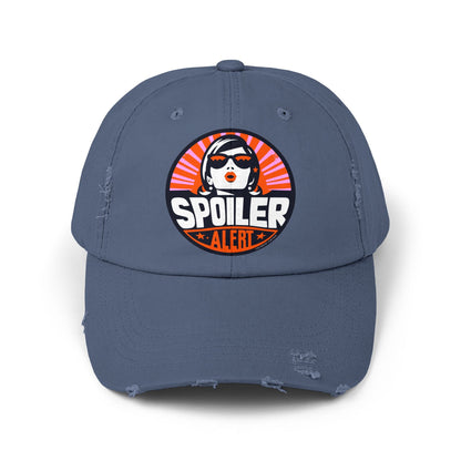 Cap Distressed | Spoiler Alert | Scotland Blue One size