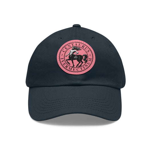 Cap Patch | Centaur | Navy Pink patch Circle One size