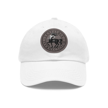 Cap Patch | Centaur | White Grey patch Circle One size