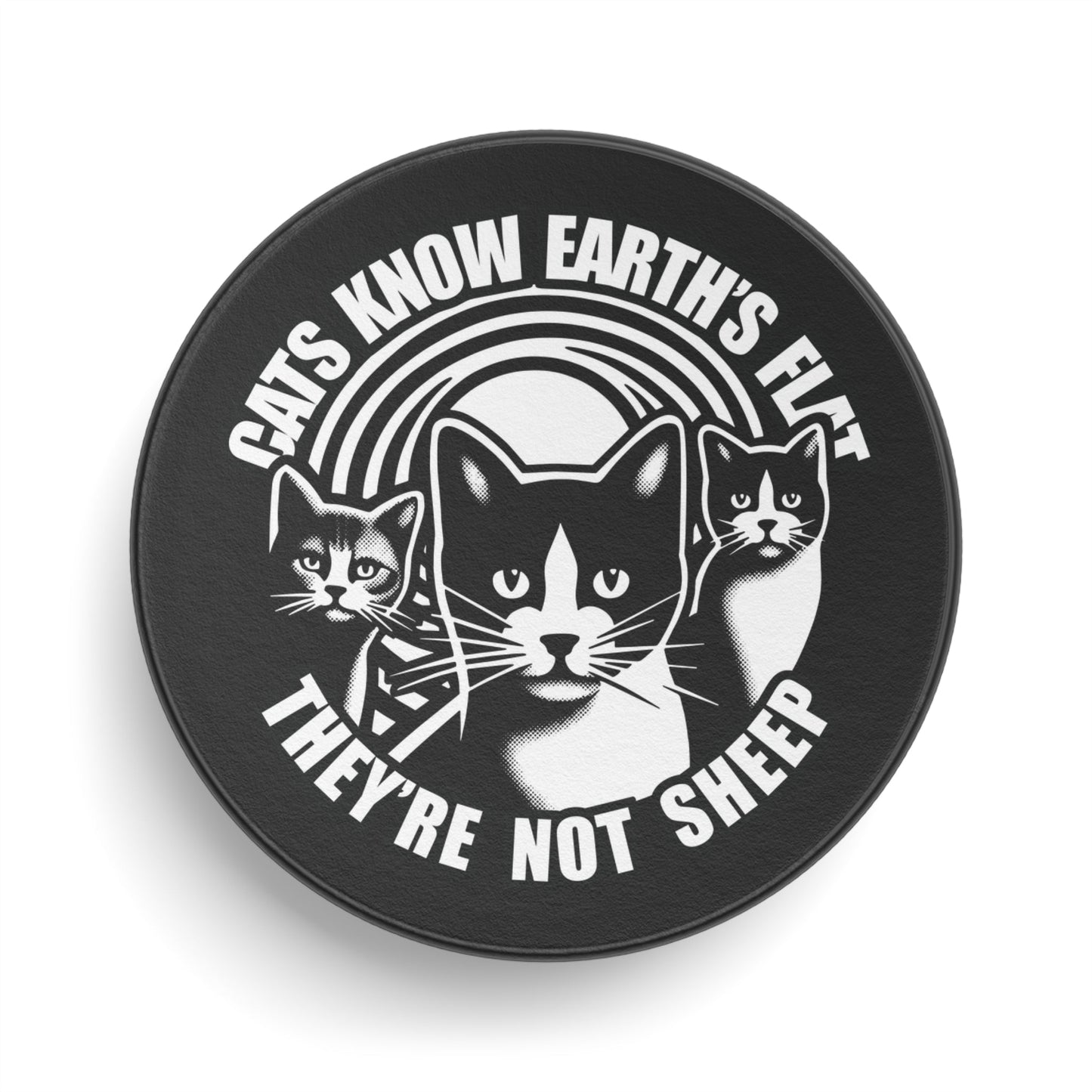 Hockey Puck | Cats Know | 3"