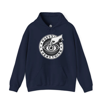 Hoodie | Question Everything | Navy