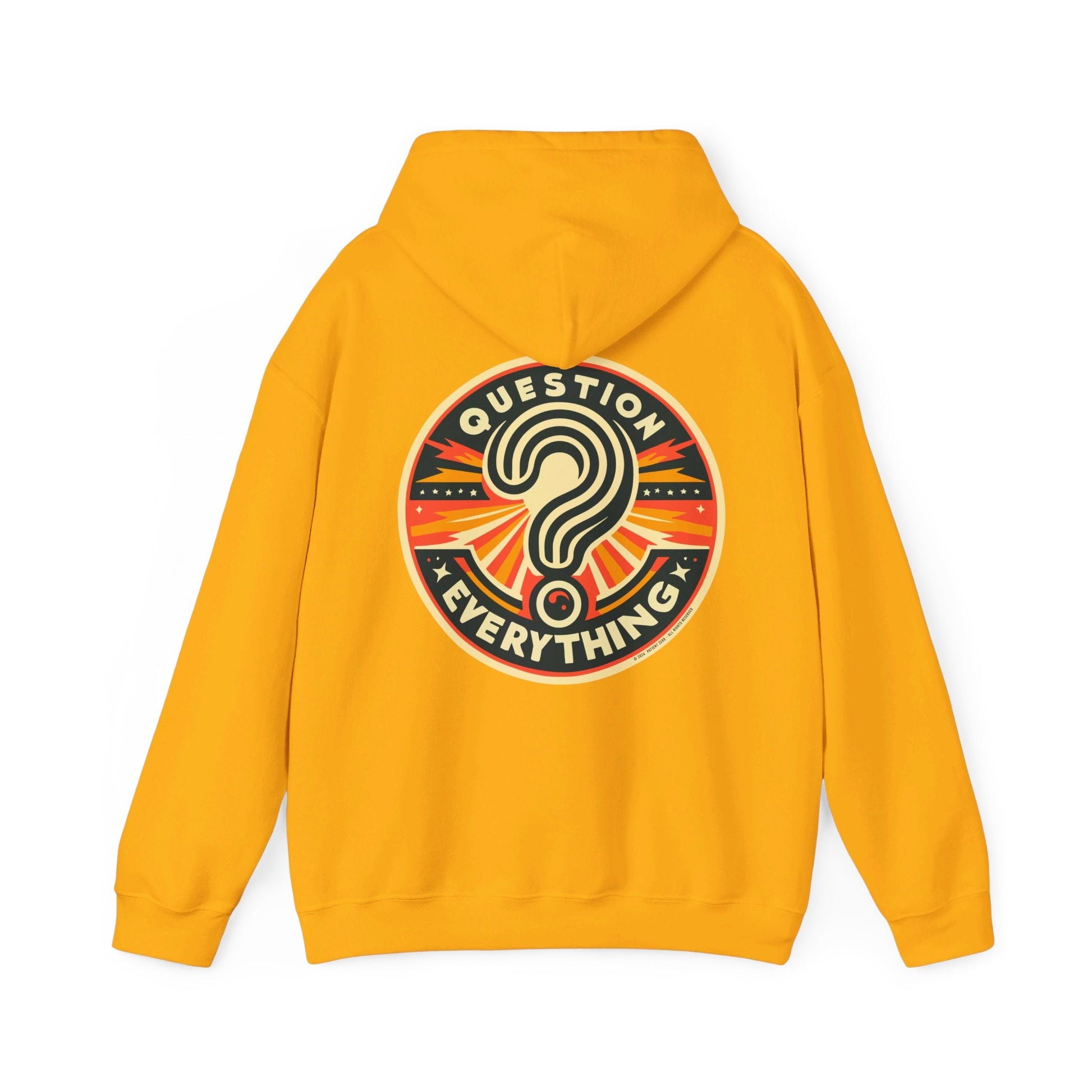 Hoodie | Question Everything | Gold