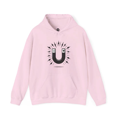 Hoodie | I ♥ U | Light Pink