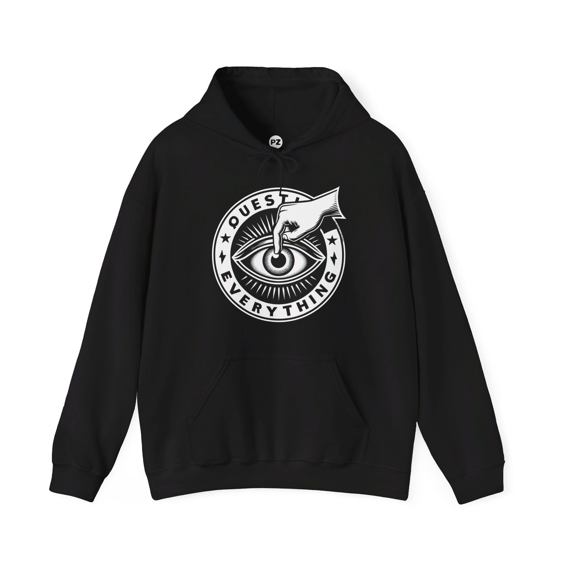 Hoodie | Question Everything | Black