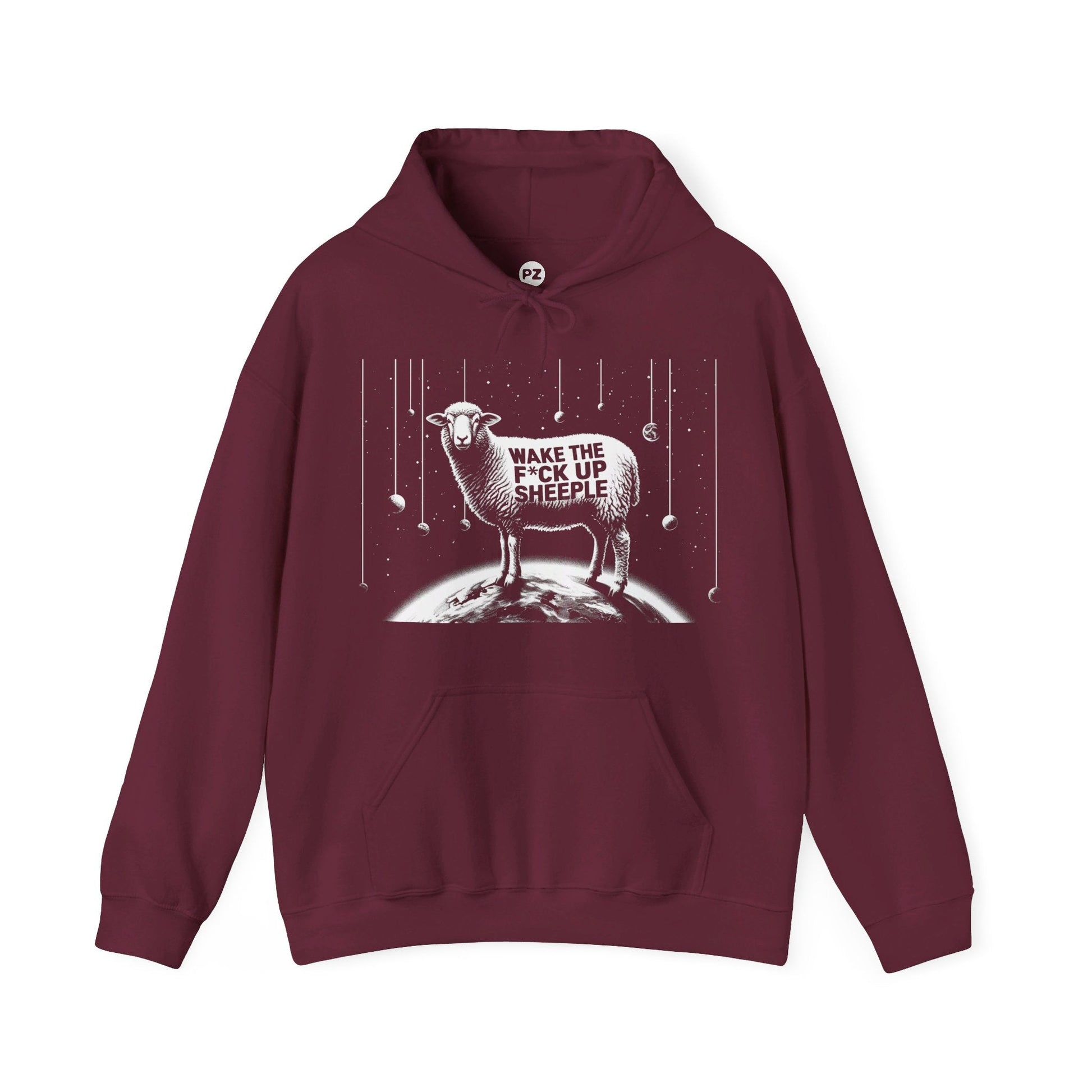 Hoodie | Sheeple | Maroon