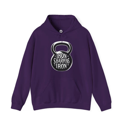 Hoodie | Iron Sharpens Iron | Purple