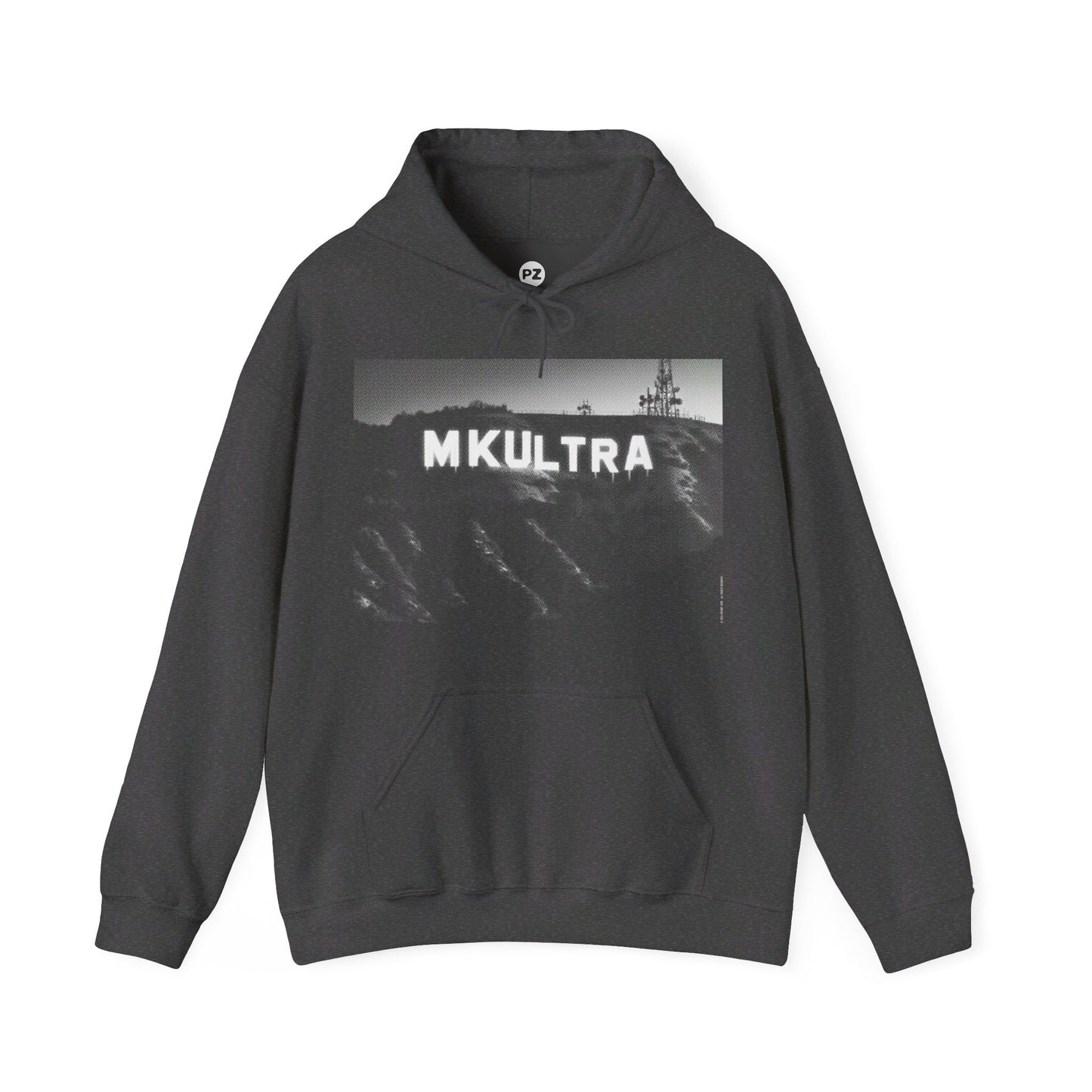 Hoodie | MK Ultra | Dark Heather