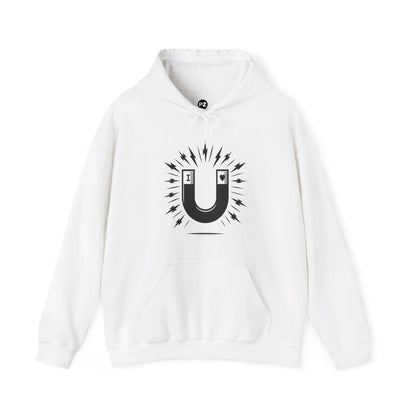 Hoodie | I ♥ U | White