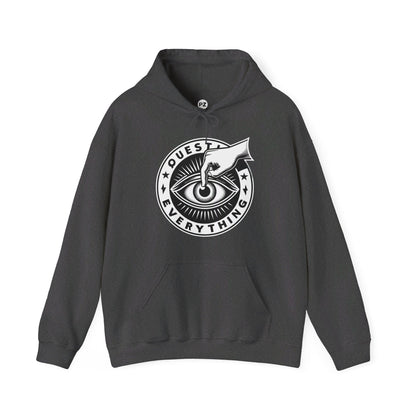 Hoodie | Question Everything | Dark Heather