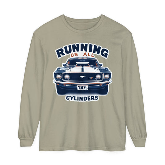 Longsleeve | All Cylinders | Sandstone