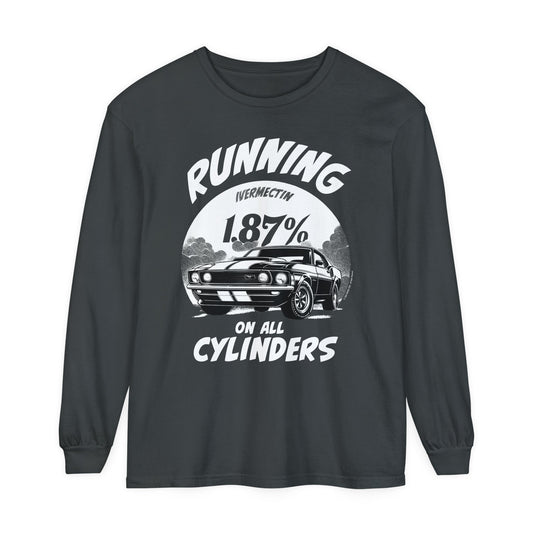 Longsleeve | All Cylinders | Graphite