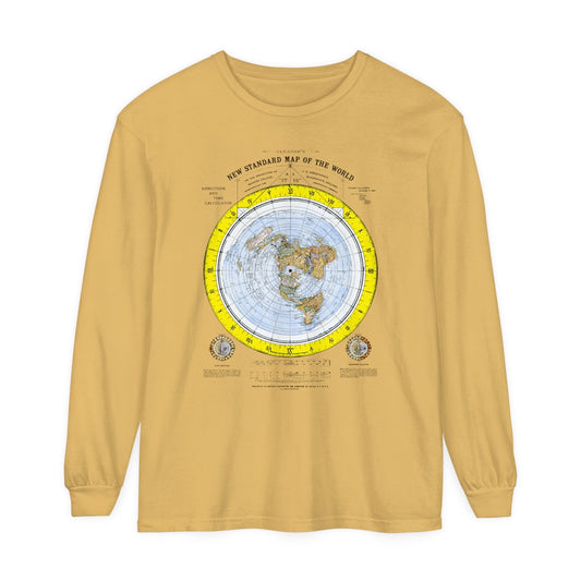 Longsleeve | Gleason's Map | Mustard