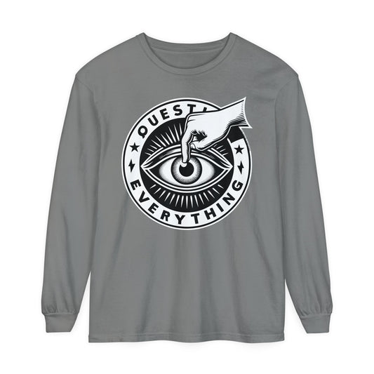 Longsleeve | Question Everything | Grey