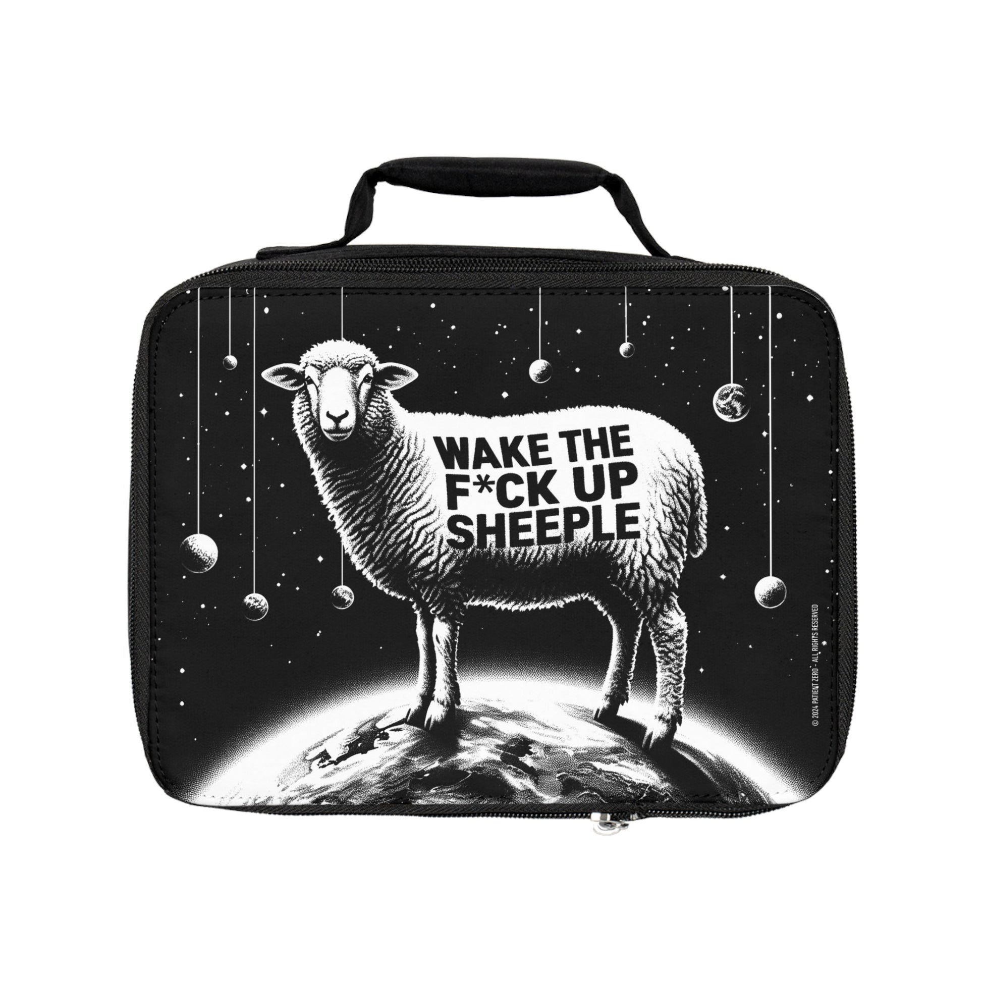 Lunch Bag | Sheeple | One size Black