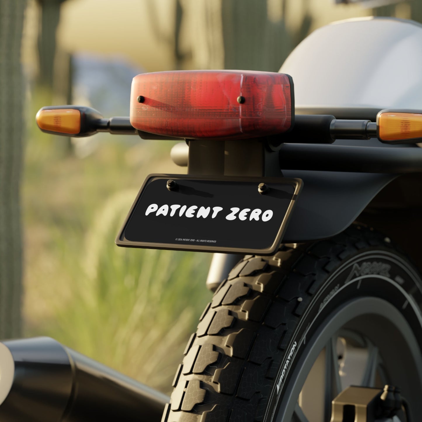 Mini License Plate | Signature