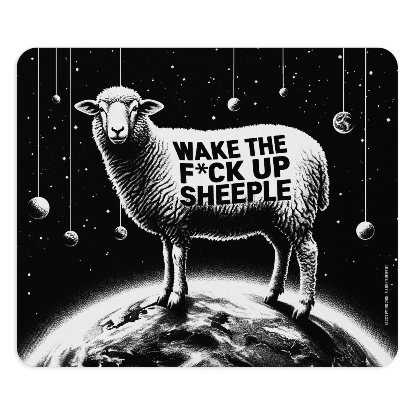 Mouse Pad | Wake Up Sheeple | One size Rectangle