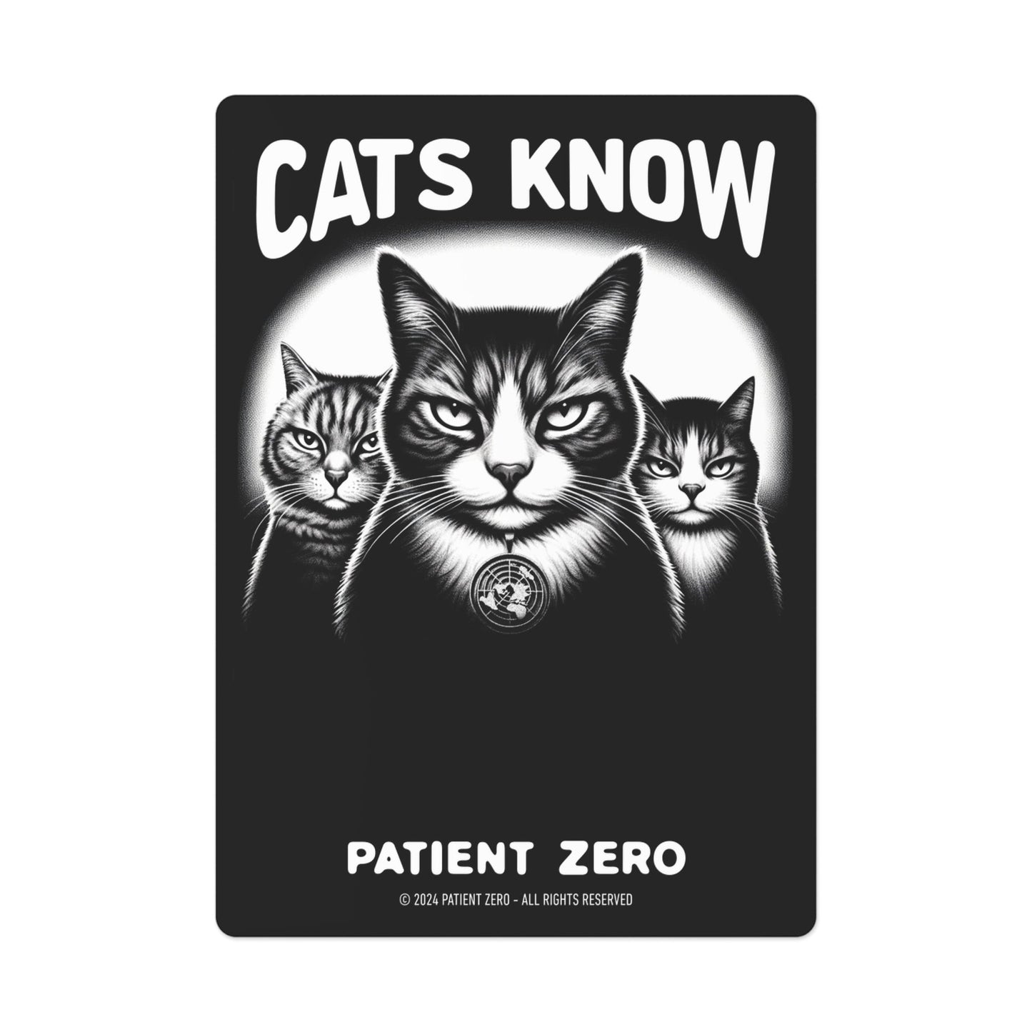 Playing Cards | Cats Know | 2.5" x 3.7" Glossy