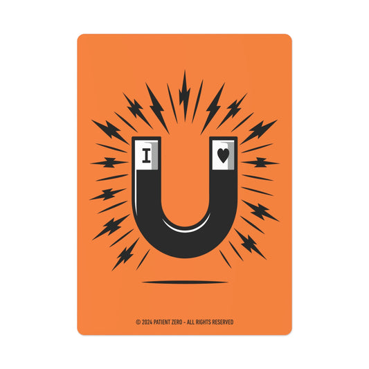 Playing Cards | I ♥ U | 2.5" x 3.7" Glossy