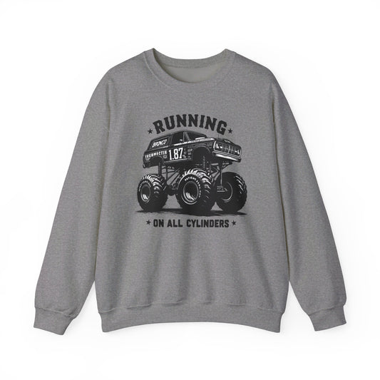 Sweatshirt | All Cylinders | Graphite Heather