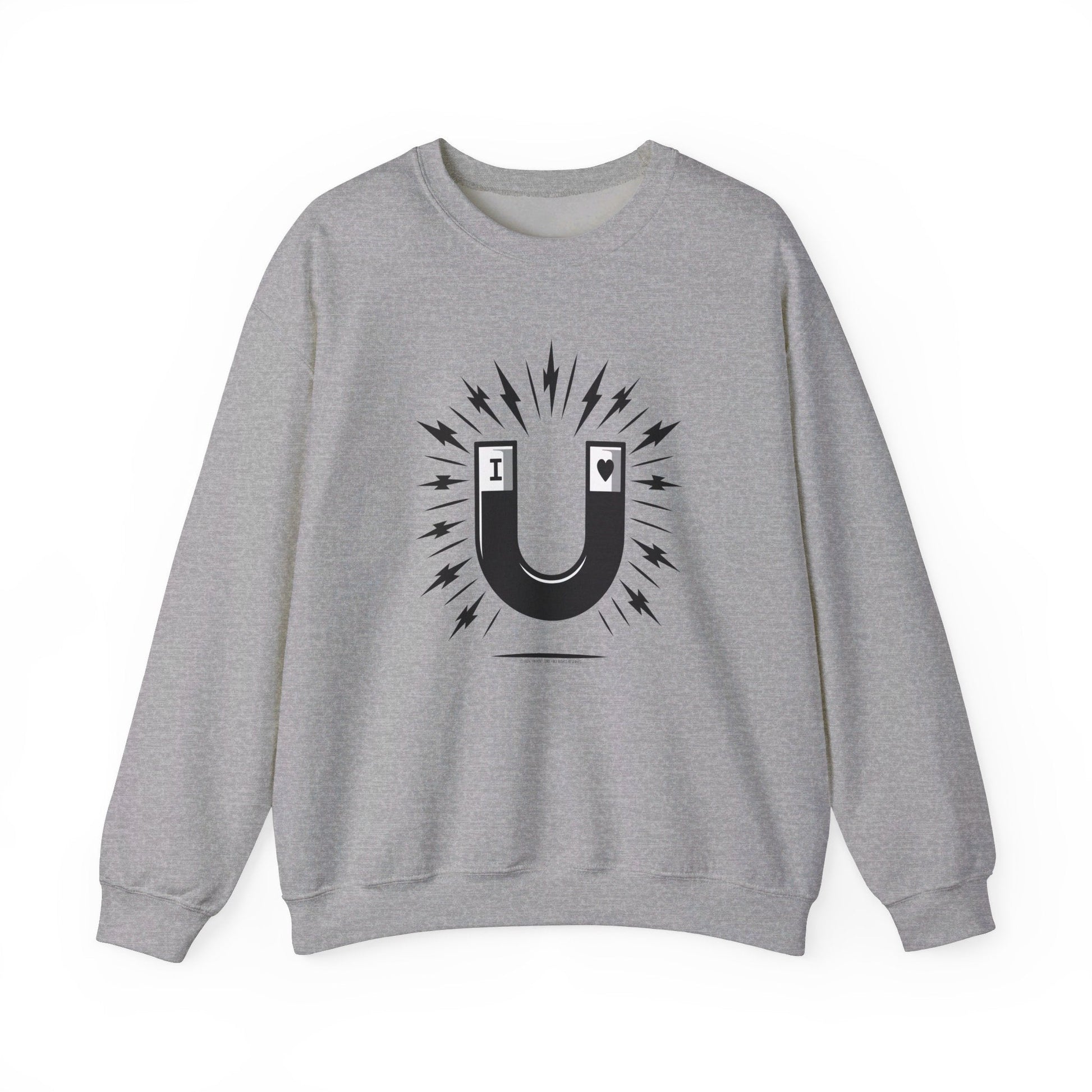 Sweatshirt | I ♥ U | Sport Grey