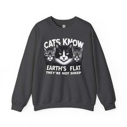 Sweatshirt | Cats Know | Dark Heather