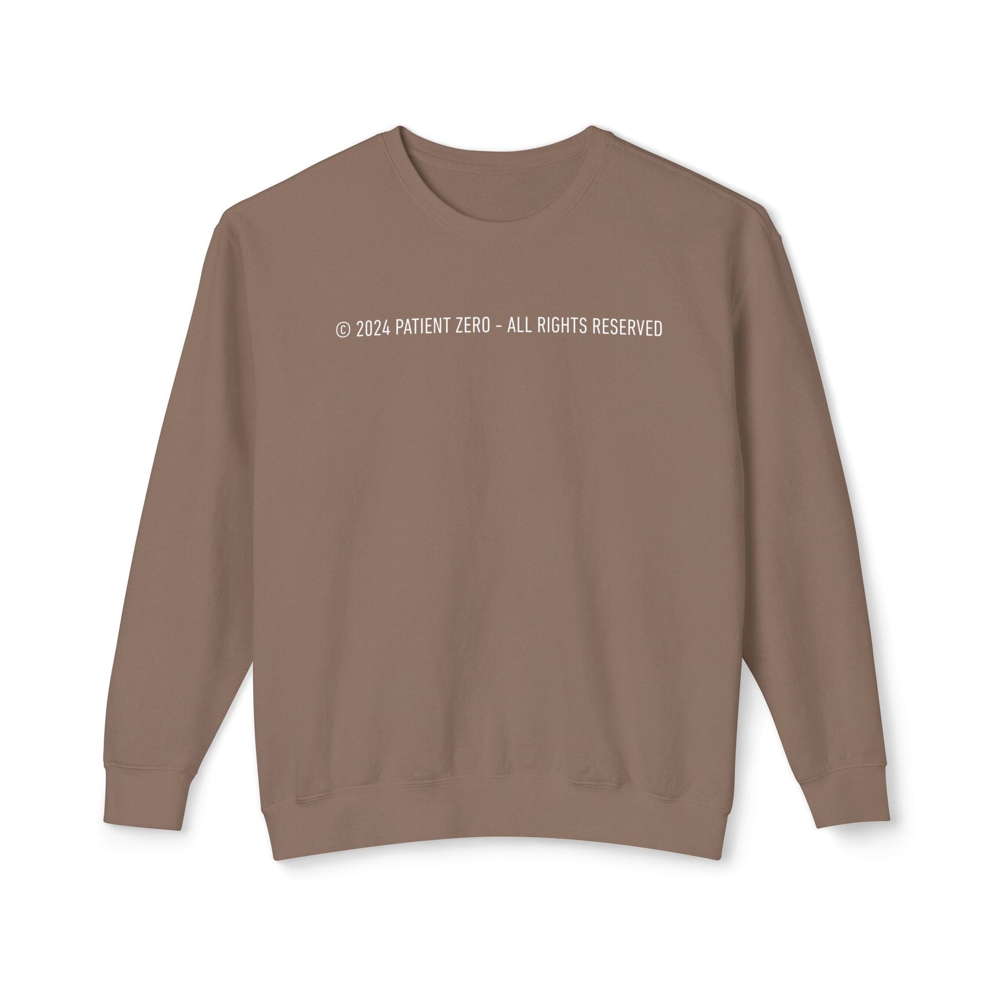 Sweatshirt | All Rights Reserved | Espresso