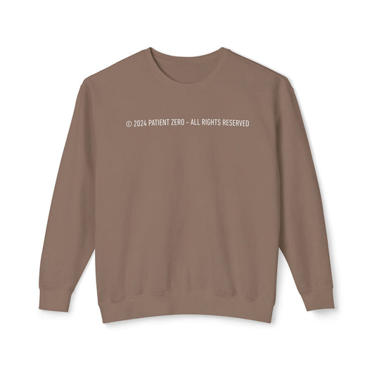 Sweatshirt | All Rights Reserved | Espresso