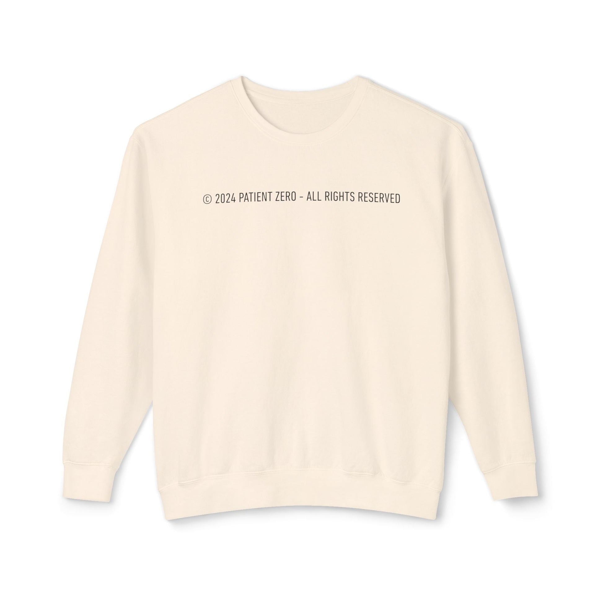 Sweatshirt | All Rights Reserved | Ivory