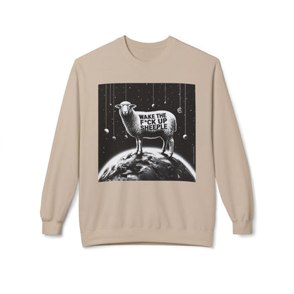 Sweatshirt | Wake Up Sheeple | Sand