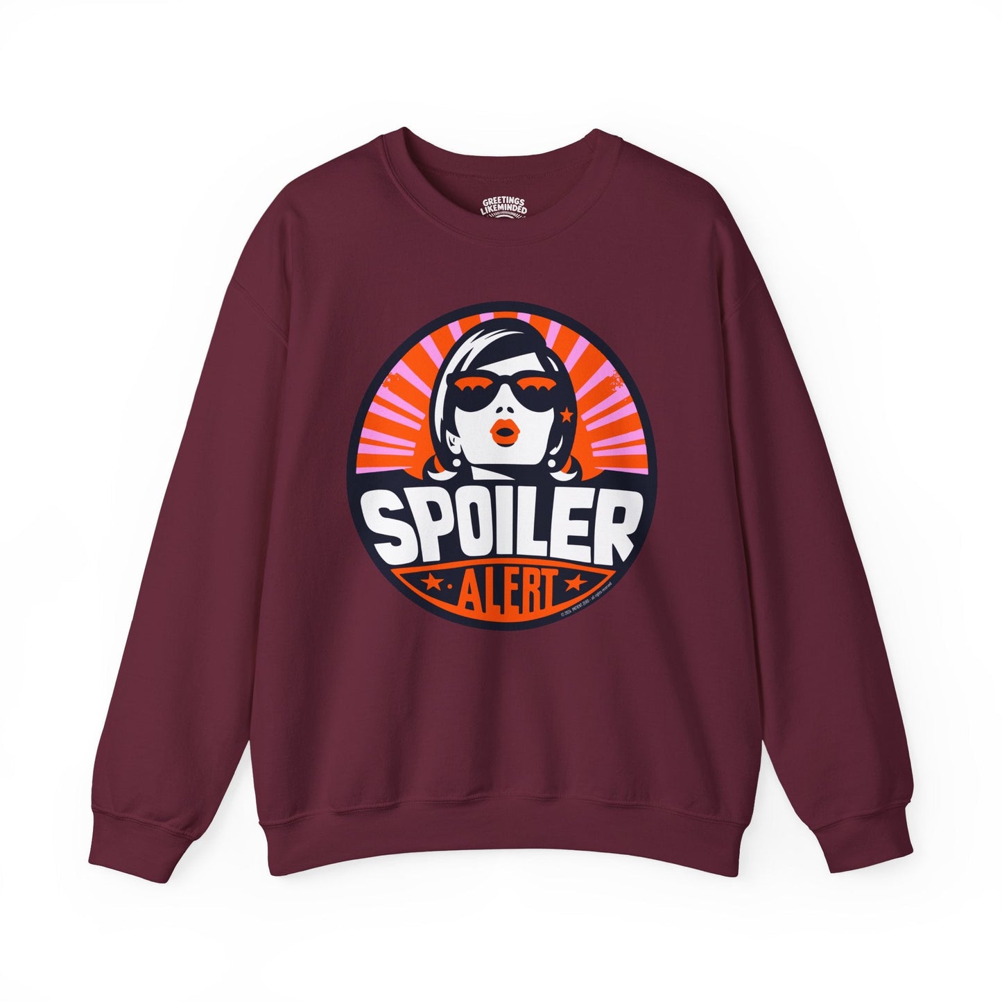 Sweatshirt | Spoiler Alert | Maroon