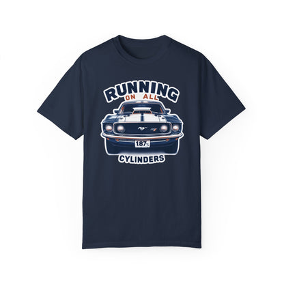 T-Shirt | All Cylinders | Navy