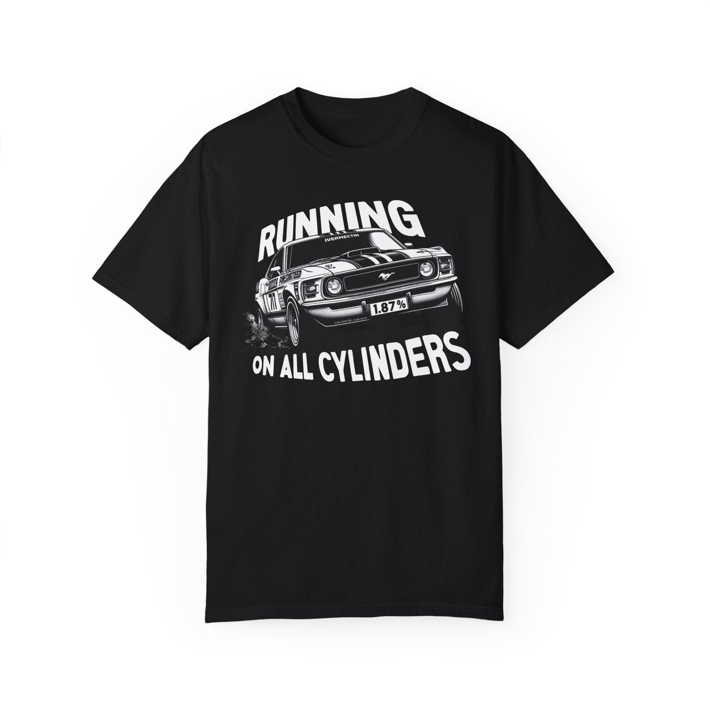 T-Shirt | All Cylinders | Black