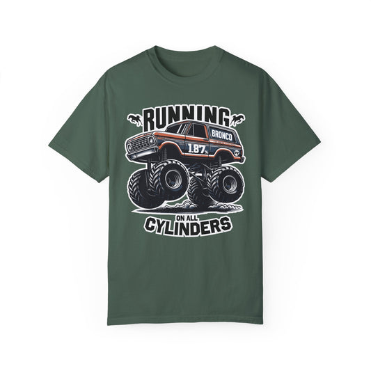 T-Shirt | All Cylinders | Blue Spruce