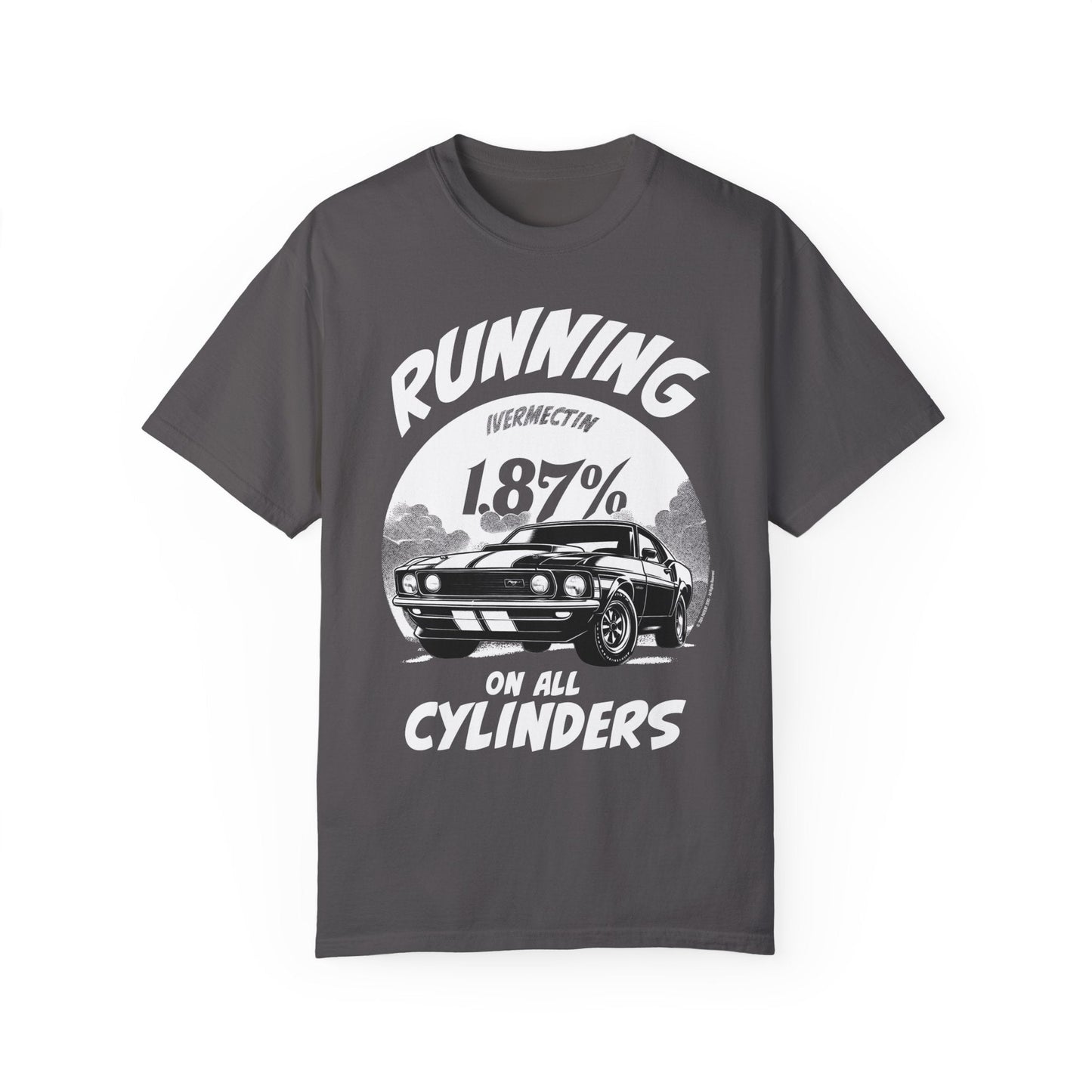 T-shirt | All Cylinders | Graphite