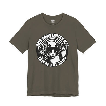 T-Shirt | Cats Know | Army