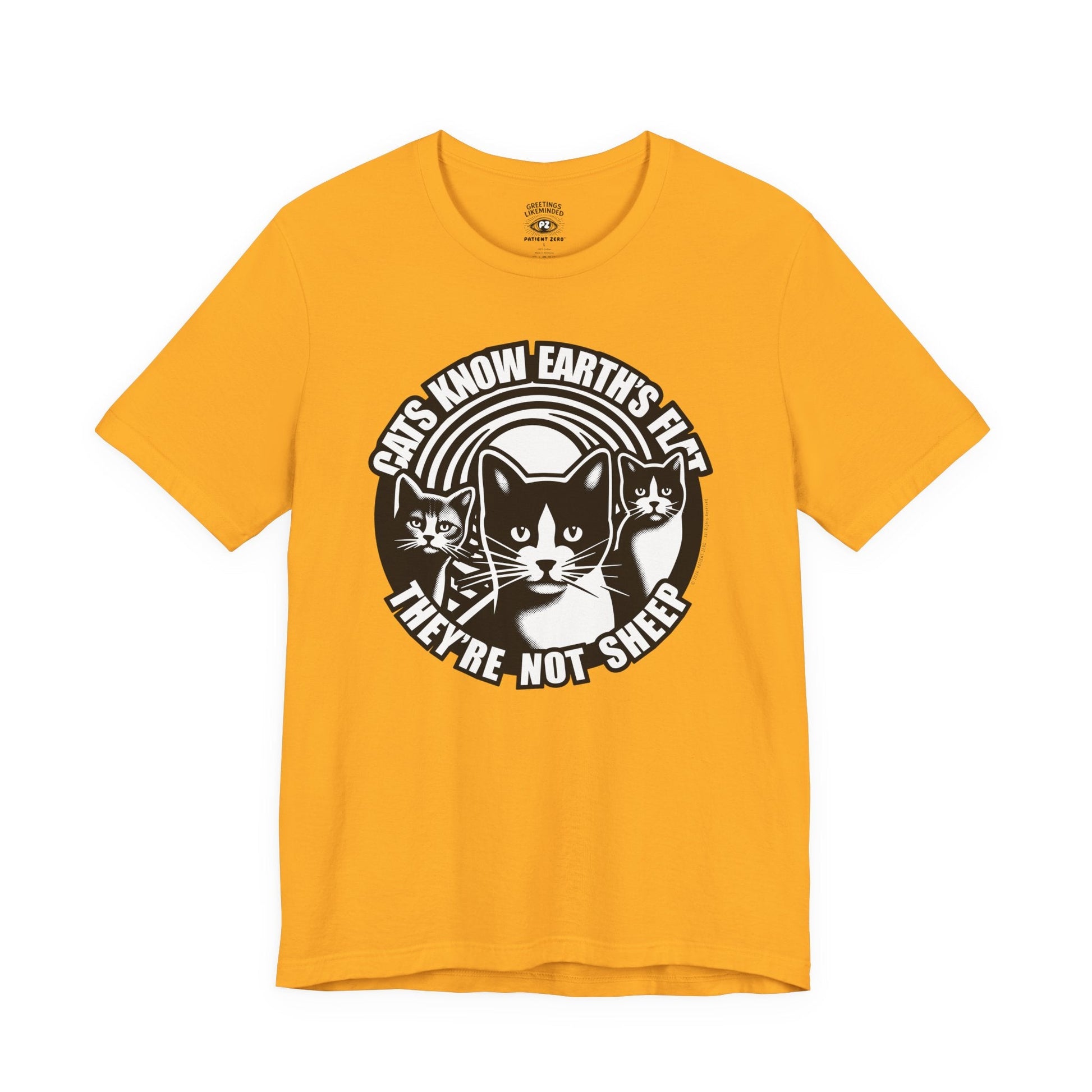 T-Shirt | Cats Know | Gold