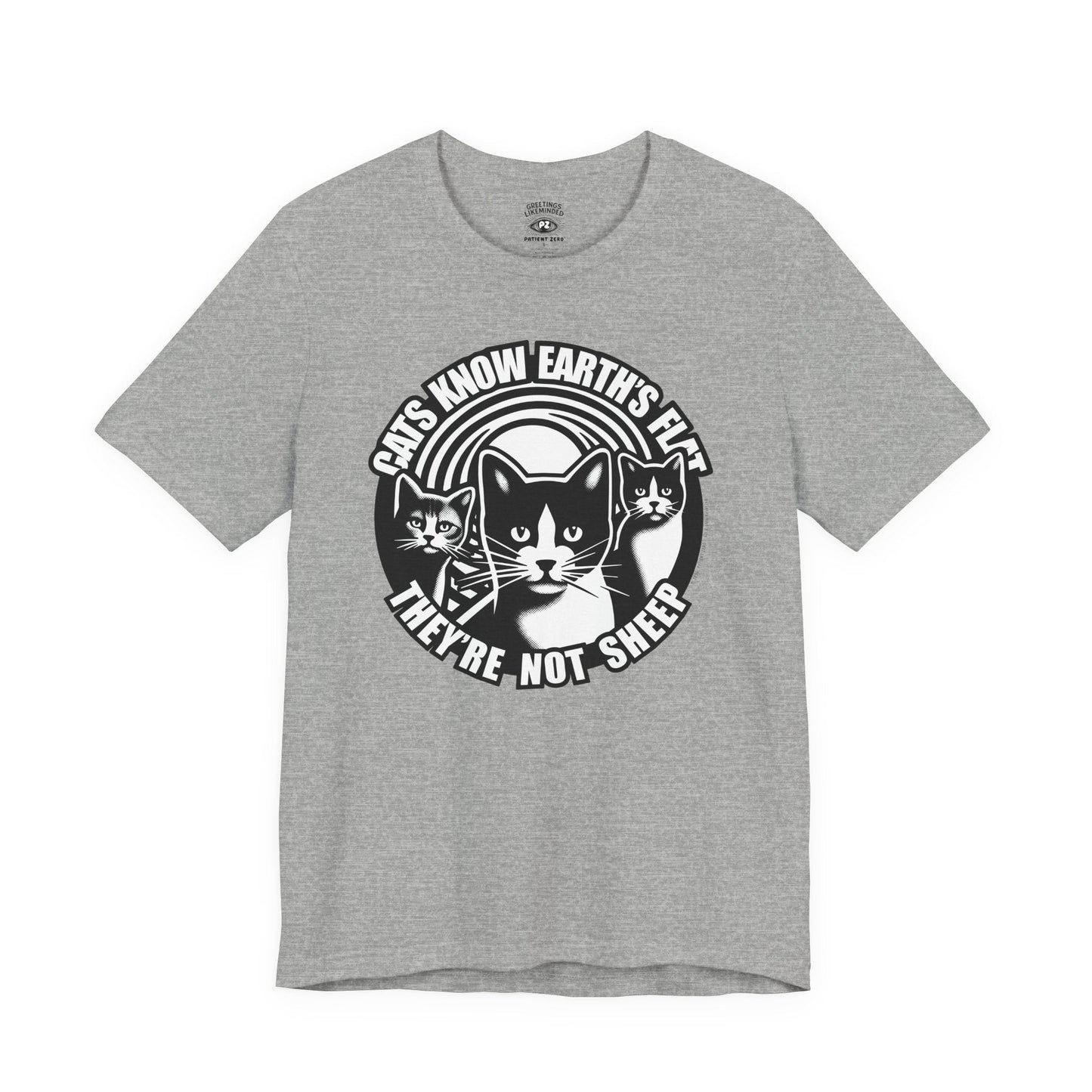 T-Shirt | Cats Know | Athletic Heather