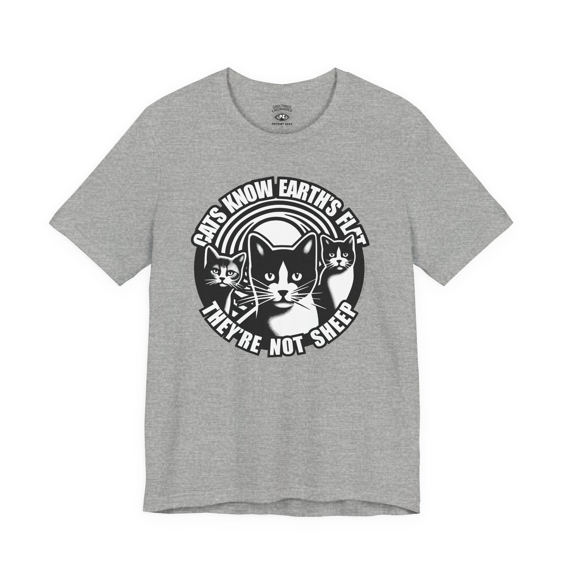 T-Shirt | Cats Know | Athletic Heather