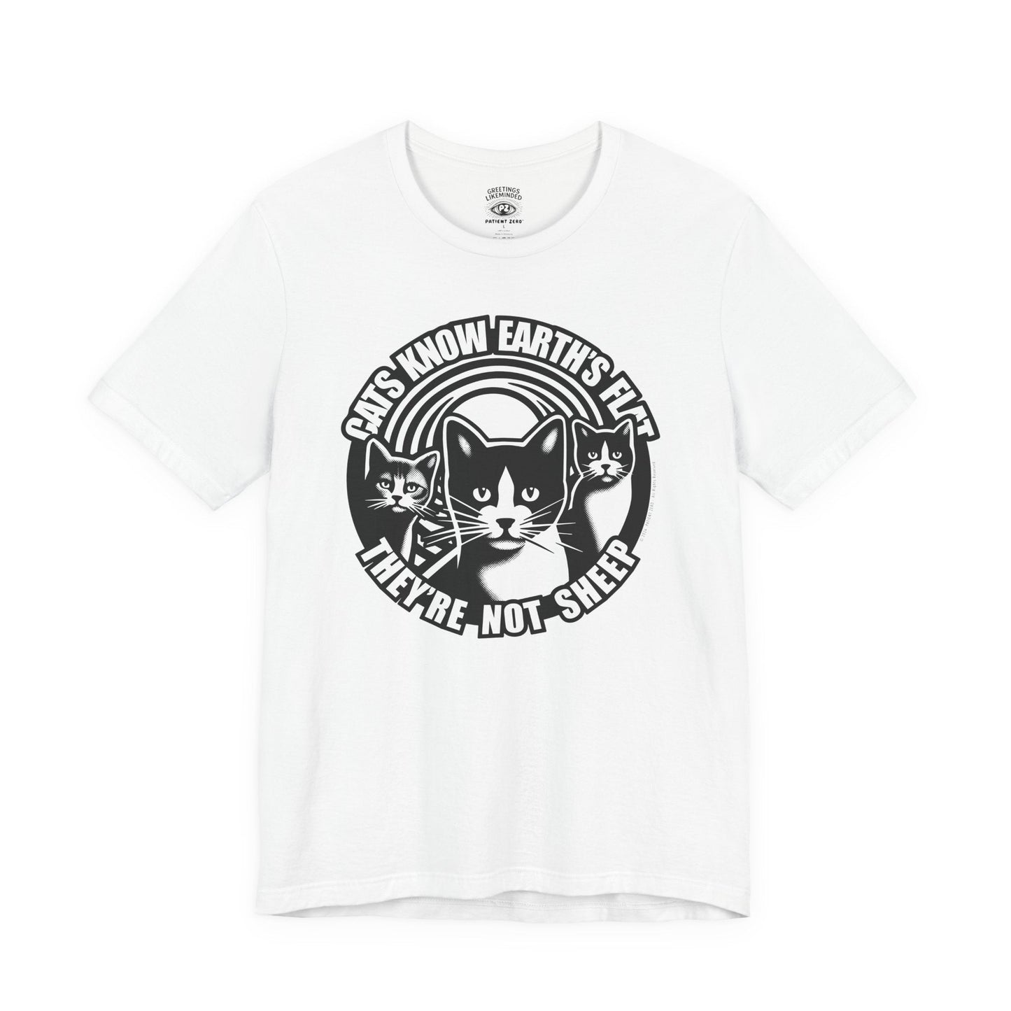 T-Shirt | Cats Know | White